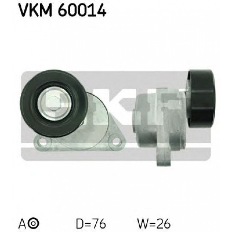 VKM 60014 SKF Ролик модуля натягувача ременя